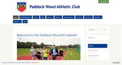 Desktop Screenshot of paddockwoodac.co.uk