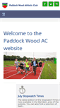 Mobile Screenshot of paddockwoodac.co.uk